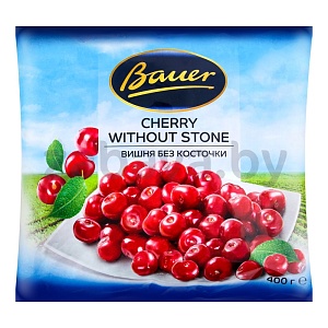 Вишня без косточки Bauer, замороженная, 400 г
