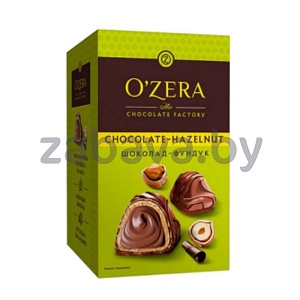 Конфета вафельная O'zera, с орех. нач. в мол. шок., 150 г