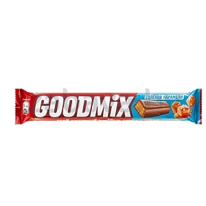 Батончик Goodmix «Дуо», соленая карамель, 40 г