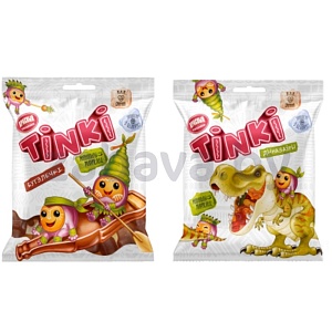 Мармелад «Красный Пищевик» Tinki «Бутылочки» или «Динозавры», 75 г