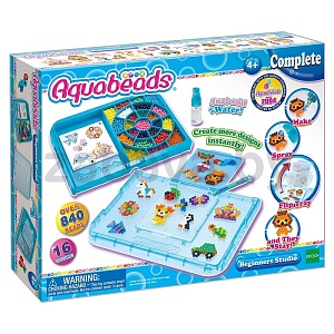 Набор Aquabeads, «Студия новичка» с формой-перевертышем, 31465