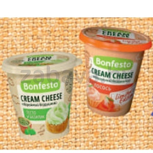 Сыр творожный Bonfesto Cream Cheese, 65%, 125 г, в ассорт.