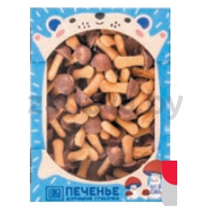 Печенье «Домашние грибочки», РФ, 180 г