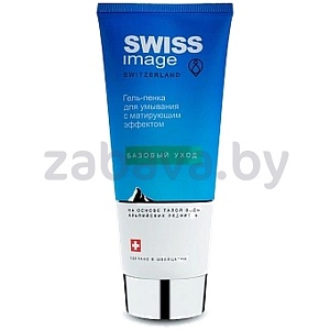 Гель-пенка для умывания с матирующим эффектом Swiss Image, 200 мл