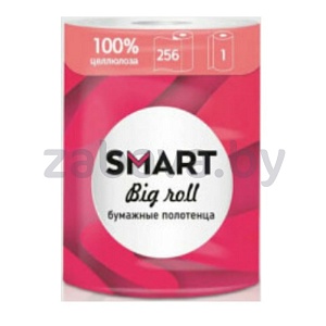 Полотенца бумажные Smart Big Roll, 2 слоя, 1 рулон
