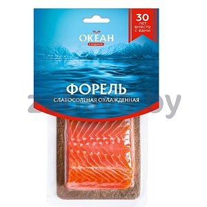 Форель «Океан в подарок», с/с, филе-кусок, с кожей, 300 г