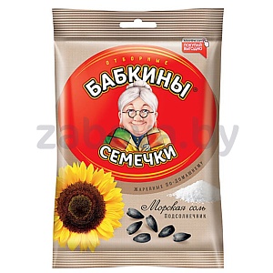 Семечки «Бабкины семечки», жарен., солен., 100 г
