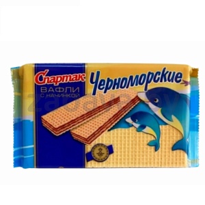 Вафли «Спартак» «Черноморские», 216 г