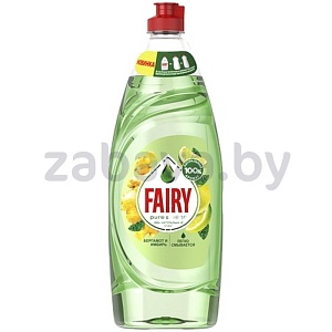 Средство для посуды Fairy Pure & Clean, 650 мл, в ассорт.