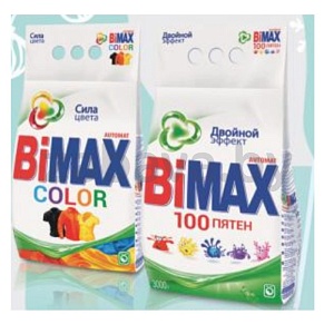 Стиральный порошок BiMax «100 пятен» или Color, 3 кг