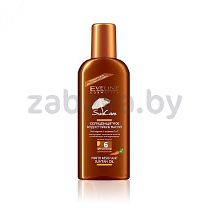Масло для загара Eveline Sun Care, водостойкое, 150 мл