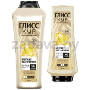 Шампунь или бальзам «Глисс Кур», 400/360 мл, в ассорт.