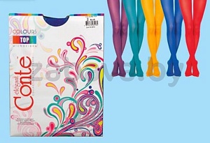 Колготки женские Conte Elegant Colours Top 50Den, в ассортименте