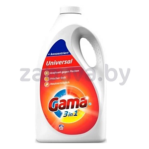Гель для стирки Gama, универс., 4,15 л