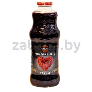 Сок Kral Fresh, гранатовый, прямой отжим, 1 л