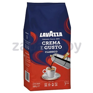 Кофе в зернах Lavazza Crema e Gusto, Италия, 1 кг
