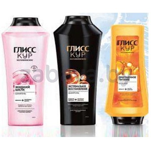 Шампунь/бальзам для волос «Глисс Кур», 400/360 мл