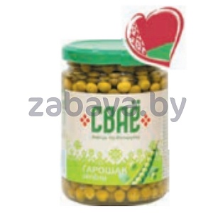 Горошек зеленый «Сваё», 450 г