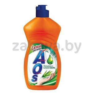 Средство для мытья посуды Aos, 450 г, в ассорт.