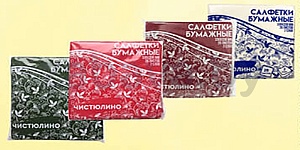 Салфетки декоративные «Чистюлино», в ассортименте, 20 шт.