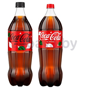 Напиток Coca-Cola, Classic или без сахара, 2 л