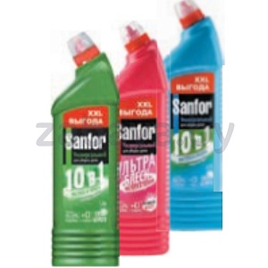 Средство чистящее Sanfor, 1,5 л, в ассорт.