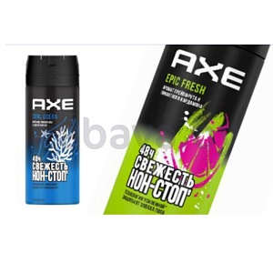 Антиперспирант-дезодорант аэрозольн. мужской Axe, 150 мл, в ассорт.