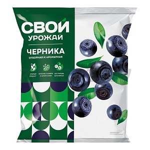 Черника «Свой урожай», зам., 300 г
