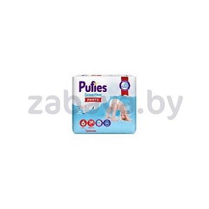 Подгузники-трусики Pufies Sensetive, детские, 38 шт.