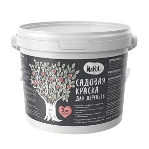 Краска садовая Goldbastik NaPol, 3 кг
