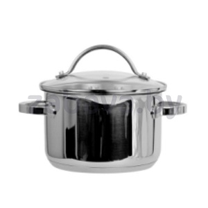 Кастрюля, 1,9 л, со стекл. крышкой, TVK0423010