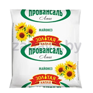 Майонез «Золотая капля» «Провансаль люкс», 67%, 450 г