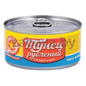 Тунец натуральный «Вкусные консервы», рубленый Extra, ж/б, 185 г