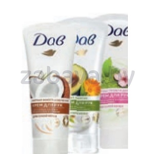 Крем для рук «Дав», 75 мл, в ассорт.