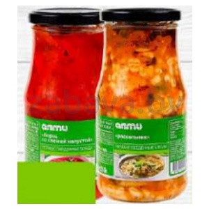 Борщ, рассольник «Алми», со свежей капустой, 530 г