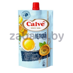 Майонезный соус Calve «Легкий», 20%, 400 г
