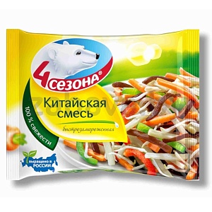 Смесь овощная «4 сезона», китайская, зам., 400 г