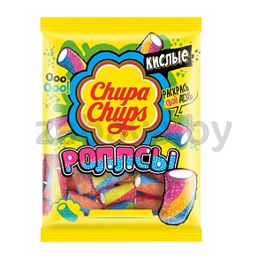 Мармелад жевательный Chupa Chups «Роллсы», кислые, 70 г
