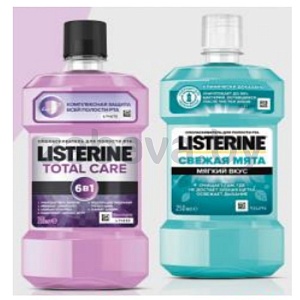 Ополаскиватель для рта Listerine, 250 мл, в ассортименте