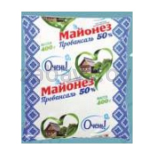 Майонез «Очень!» «Провансаль», 50%, 400 г