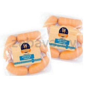 Сардельки «Брестские», свиные, в/с, 430 г, «Инко-фуд»