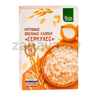 Хлопья овсяные Doctor Green, геркулес, 400 г