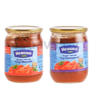 Соус томатный «Нежино», минский/краснодарский, 500 г