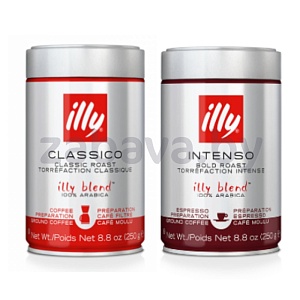 Кофе молотый Illy, 250 г, в ассорт.