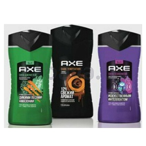 Гель для душа Axe, в ассортименте, 250 мл