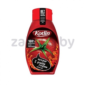 Кетчуп Kotlin томатный, с чесноком и базиликом/острый, 450 г