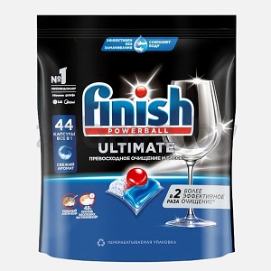 Капсулы для ПММ Finish, Quantum Ultimate, 44 шт.