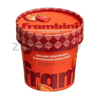 Земляника в молочном шоколаде Frambini, 60 г