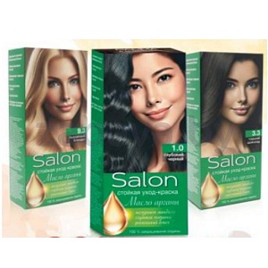 Крем-краска для волос стойкая Salon, в ассорт.