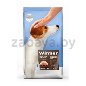 Корм Winner для собак мелких пород, курица, 10 кг